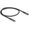 USB kabelis Delock USB-C - USB-C 0,5 m juodas (80021)