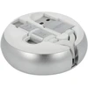 KABELIS USB-A(M)->USB MICRO(M)+LIGHTNING(M) 2.0 0.92M Sidabrinis-Baltas ZWIJANY DELOCK