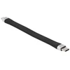 Delock USB 2.0 FPC juostinis kabelis USB Type-C™ į USB Type Micro-B 13,5 cm PD 3 A