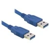 „Delock“ kabelis USB 3.0 A tipo kištukas > USB 3.0 A tipo kištukas 1 m mėlynas