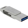 STICK DELOCK USB 3.2 Gen 1 USB-C + Typ-A Speicherstick 16GB - Metallgehuse