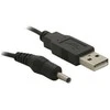 Delock USB į DC maitinimo laidas