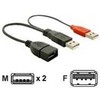 DELOCK USB duomenų ir maitinimo kabelis