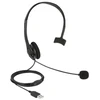 Delock 27177 - USB-Mono-Ausinės su Lautstärkeregler ultra-lengvos
