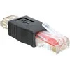 Delock Adapteris USB lizdas > RJ45 kištukas