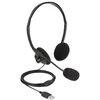 DeLOCK USB Stereo Ausinės with Volume Control skirta PC ir Nešiojamas kompiuteris - Ultra Lightweight, su laidu, Office/Call center, 20 - 20000 Hz, 75 g, Ausinės, Juodas