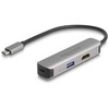 „DeLOCK“ USB C tipo adapteris į HDMI 4K 60 Hz su USB A tipo ir USB C tipo duomenimis + PD 92 W, USB 3.2 Gen 1 (3.1 Gen 1) C tipo, HDMI, USB 3.2 Gen 1 (3.1 Gen 1) A tipo, USB 3.2 Gen 1 (3.1 Gen 1) C tipo, 5000 Mbit/s, 60 Hz, 3840 x 2160, 3840 x 2160 pikselių