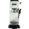 De’Longhi Dedica Style EC 685.W, Espreso kavos aparatas, 1,1 l, Kavos kapsulė, Malta kava, 1300 W, Juoda, Sidabrinė, Balta