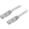 Inline Kabelis DELTACO F / UTP, Cat5e, 1m, 100MHz, pilka / 1-STP