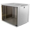 Deltaco 19-5409W, Prie sienos montuojama lentyna, 9U, 50 kg, 14,5kg, Balta