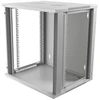 Deltaco 19-5412W, Prie sienos montuojama lentyna, 12U, 50 kg, 17,5kg, Balta