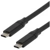 Deltaco USBC-ACTIVE51, 5 m, USB C, USB C, USB 3.2 Gen 1 (3.1 Gen 1), 5 Gbit/s, Juoda