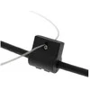 Adapterių žiedų tvirtinimo spaustukai DELTACO, 5 vnt., juodi / HDMI-ARACCX5 / 1902498