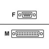 Adapteris DELTACO RS232 jungties 25/9 ko