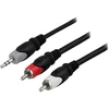 Kabelis DELTACO garso, 3.5mm-2xRCA, 3.0m / MM-141