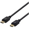 DisplayPort kabelis DELTACO 1m, 4K UHD, DP 1.2, juodas / DP-1010D