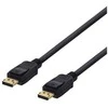 DELTACO DisplayPort Kabelis, Ultra HD 60Hz, 21.6Gb / s, 2m, juodas DP-1022