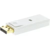 DELTACO „DisplayPort to HDMI“ adapteris su garsu, „Full HD @ 60Hz“, baltas,