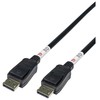 DisplayPort kabelis DELTACO, DP 2.1, 8K, DP80, 1m, juodas / DP80-1010 / 1902629