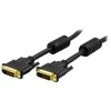 Inline DVI monitoriaus kabelis DELTACO Dual Link, DVI-D ha - ha, 3m / DVI-600B