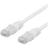 Deltaco U / UTP Cat6 kabelis, CCA, 0,5 m, 250 MHz EPZI baltas / TP-60V-CCA