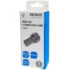 Deltaco F jungtis, užsukama, 5,6 mm, RG-59, 2 vnt.