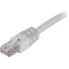 DELTACO F / UTP Cat6 patch kabelis 30m, LSZH, pilkas STP-630