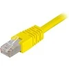 Deltaco STP-607GL, 0,75 m, Cat6, F/UTP (FTP), RJ-45, RJ-45, Geltonas