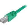 Kabelis DELTACO F / UTP Cat6, LSZH, 1.0 m, žalias / STP-61G