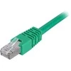 DELTACO F/UTP Cat6 patch kabelisl 3m, žalias STP-63G