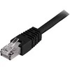 Kabelis DELTACO UTP CAT6 pleistras, 5m, juodas STP-65S