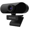 Full HD internetinė kamera DELTACO su 360° pasukimu, pakreipimu aukštyn/žemyn, 2 MP, juoda / W-100 / 1902912