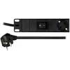 Maitinimo panelė 19 6xCEE 7/4 jacks , 1xCEE 7/7 Deltaco, 3m, juoda / GT-8530