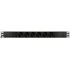 Deltaco GT-8628, 3 m, vidaus, Type F, Type EF (CEE 7/7), juoda, Kinija