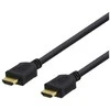 High Speed ​​Premium HDMI laidas, 0,5m, Ethernet, 4K UHD DELTACO juodas / HDMI-1005D