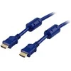 DELTACO HDMI cable, Premium High Speed HDMI with Ethernet, 2m, mėlynas