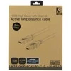 DELTACO aktyvus HDMI kabelis, 4K, Ultra HD, HDMI Type A ha, 10m, juodas / HDMI-1100