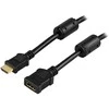 DELTACO HDMI ilgiklis, 4K 60hz, HDMI Type A ha - ho, 1m, juodas / HDMI-121