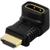 Adapteris DELTACO HDMI-M - HDMI-F, kampinis / HDMI-14B