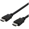 DELTACO HDMI kabelis, HDMI didelės spartos su Ethernet, 4K, 60Hz UHD, 19 kontaktų, 0,5 m, juodas / HDMI-905