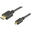DELTACO HDMI kabeliai, 4K, Ultra HD, 5 m, juodas / HDMI-1053