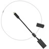 Modulinis adapterio žiedas DELTACO, HDMI į USB-C, juodas / HDMI-AR11 / 1902497
