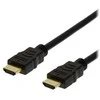 DELTACO HIGH-SPEED FLEX HDMI kabelis, 1M, 4K UHD 60Hz, juodas / HDMI-1010D-FLEX