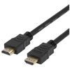 Didelės spartos Flex HDMI kabelis DELTACO, 2 m, su užraktu, 4K UHD, juodas / HDMI-1020D-FLEX-LOCK / 1903053