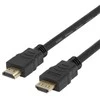 Deltaco Didelės spartos „Flex HDMI“ kabelis, 3M, su užraktu, 4K UHD, juodas