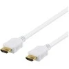 DELTACO didelės spartos HDMI kabelis, 15 m, Ethernet, 4K UHD, baltas