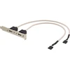 Deltaco USB-1, 0.3 m, USB 2.0, Pilkas