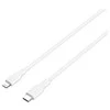 Deltaco IPLH-452-1, 2 m, „Lightning“, USB C, Kištukas, Kištukas, Balta