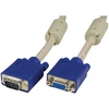 Kabelis DELTACO RGB HD 15ha-ho, 2m, pilkas / RGB-6