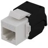 Cat6a Keystone jungtis, neekranuota, 22-26AWG DELTACO / MD-109